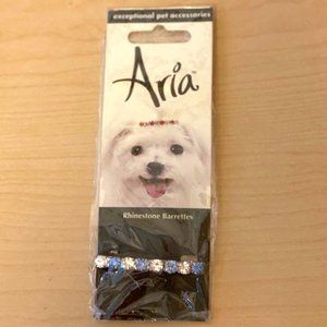 🎉 HP 🎉 NWT Starlet Aria Crystal Rhinestone Dog Barrette ✨